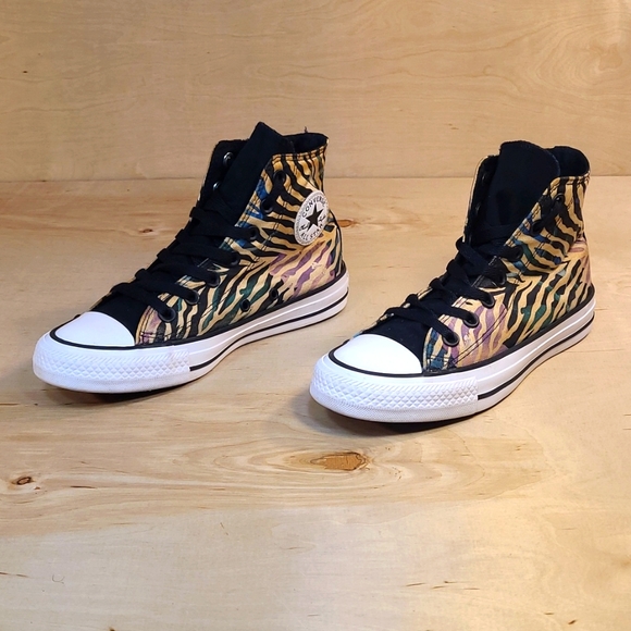 Converse Chuck Taylor All Star Zebra Multicolored Print Canvas - Picture 4 of 10